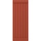 Ekena Millwork Americraft 6-Board Exterior Wood Joined Board-n-Batten Shutters w/ End Batten, ARW103BB621X64CLH, PR ARW103BB621X64CLH - alternate 3